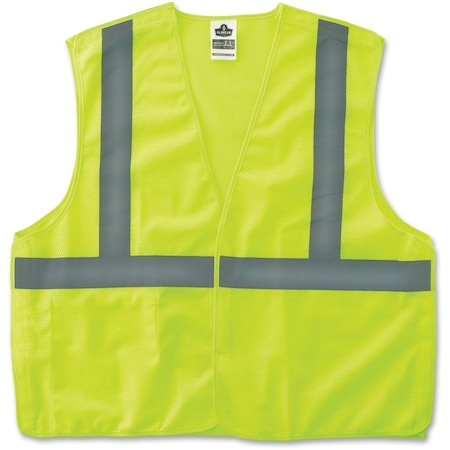 Glowear Hi-Vis Safety Vest 2XL, 3XL Class 2 , Hook & loop EGO21077